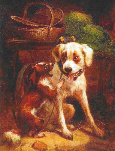 Nuova cartolina cani - cartolina, museo
