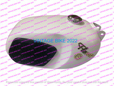 Kreidler Florett RS serbatoio benzina acciaio bianco 50cc bici 1967 -1972 + t...
