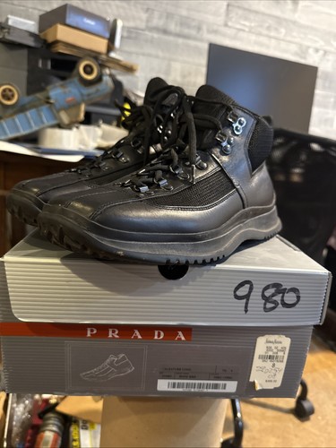 Prada hiking boots - size, 8
