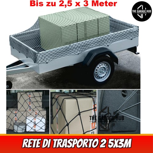 Rete trasporto 5x3m in - trasporto, 2,5x3m