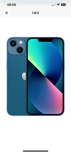 Apple iphone 128gb blu ios - iphone, 13