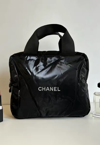 Chanel mini boston makeup - makeup, bag