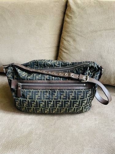 Authentic fendi brown zucca - brown,