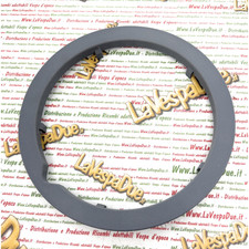 Anello Copri dadi ruota cerchio 3D Grigio per VESPA 50 125 PK XL HP S FL AUTOMAT