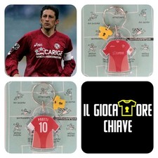 IL GIOCATORE CHIAVE.Portachiavi,pendente maglia Igor Protti Livorno 