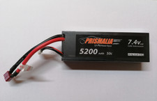 Batteria LiPo | 2s 1p | 7,4V | 5200 mAh | 50C | Prismalia | Deans Hard Case