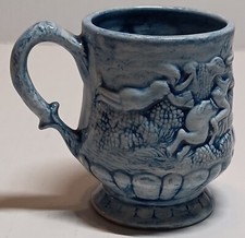 Tazza da taverna in vetro blu