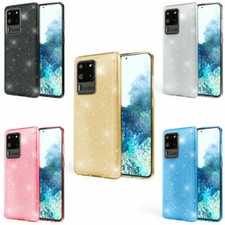 CUSTODIA GLITTER TPU STRASS COVER per SAMSUNG GALAXY + PELLICOLA VETRO TEMPERATO