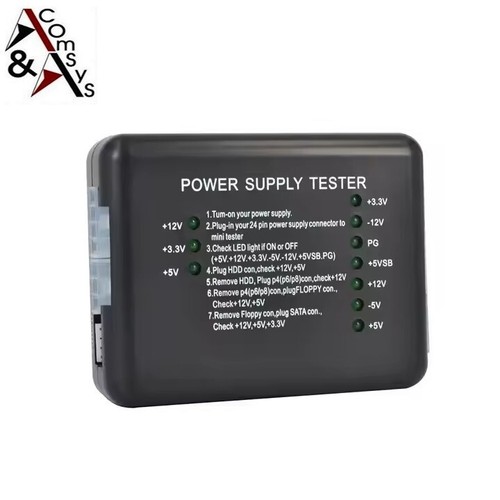 Tester alimentatore atx - pc,