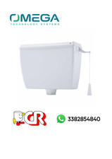 CASSETTA SCARICO ALTA IN PVC