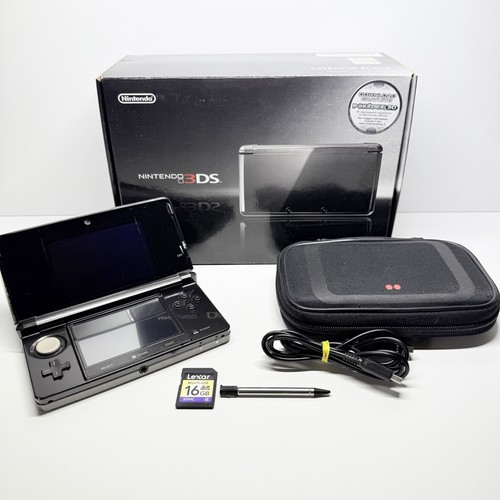 Nintendo 3ds cosmo black - 3ds,