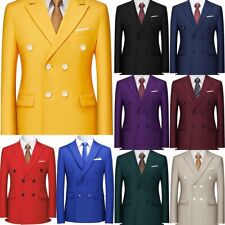 Tuta uomo doppiopetto slim fit punta bavero smoking formale ballo sposo personalizzata