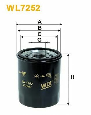 Filtro olio alfa mito 4 - filtro,