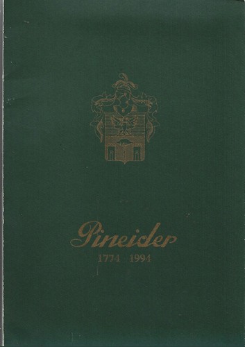Pineider 1774 1994 - 1774-1994, firenze
