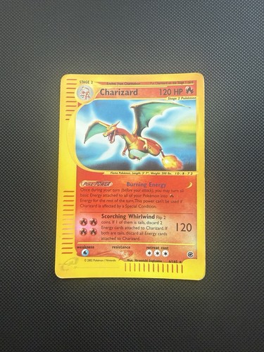 Pokemon card charizard - card,