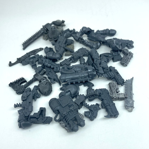 Chaos space marine parts - space,