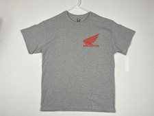 T-Shirt Moto Honda Logo Rosso