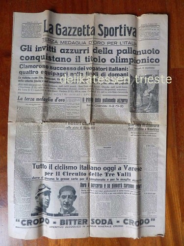 Gazzetta sportiva 1948 - gazzetta,