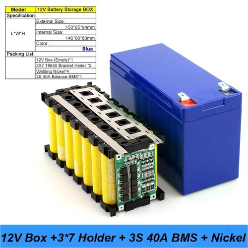 Confezione batteria 12v 7p - batteria,