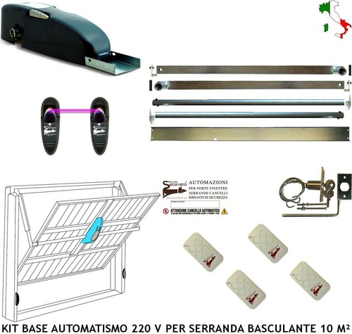 Serranda basculante elettrica - serranda,