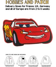 patch Cars motori ruggenti Saetta McQueen automobile da corsa toppa termoadesiva