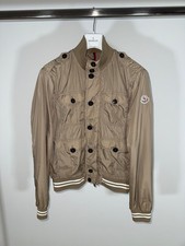 Giacca Moncler Delonix Taglia 3 (M) Beige