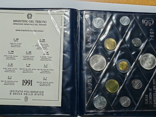 Serie divisionale 1991 - serie,