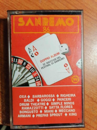 Sanremo musicassetta - 86,