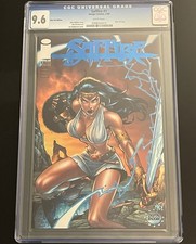 SAFFIRE #1 CGC 9.6 BLUE FOIL ESCLUSIVA VARIANTE EDIZIONE LIMITATA DI JOE MADUREIRA -RARO
