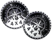 2pc Compass Rated Badge Auto