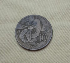 Monete C 10 regno d'italia