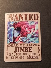 JINBE - ONE PIECE - DEAD OR ALIVE - PROMO CARD - HOLO - K1-PR-010