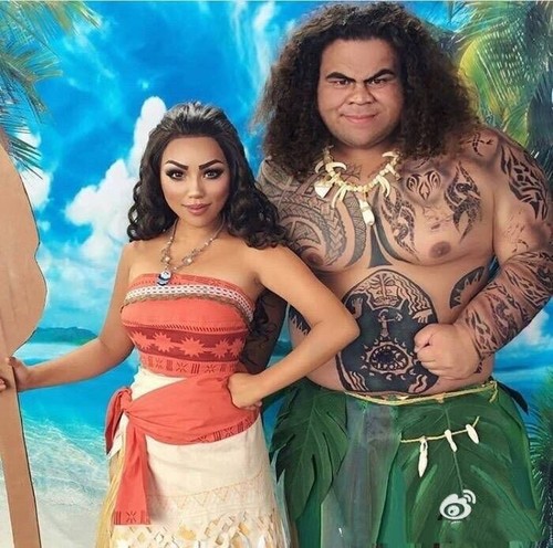 Costume halloween maui - di,