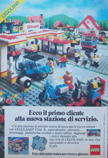 Pubblicità Advertising Italian Clip 1983 LEGOLAND CITTA' STAZIONE SERVIZIO LEGO.