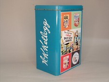 Scatola in latta cereali Kellogg's collezione pubblicitaria colazione fibre K