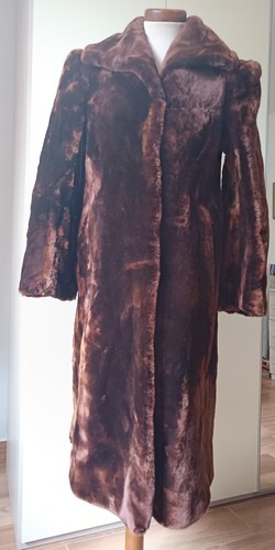 Pelliccia montone vintage - pelliccia, xs