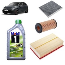 Kit tagliando 3 filtri + 7L