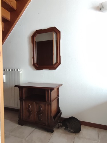 Mobile con specchio legno - con,