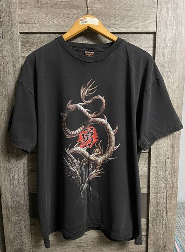 Shirt vintage dragon graphic - t-shirt,