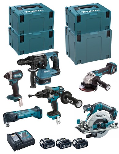 Makita kit dlx6085tj dhr243 - (dhr243, +