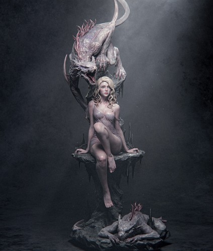 Elegy the wyrm modello in - wyrm,