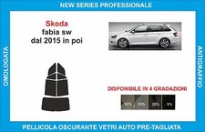 pellicole oscuranti vetri Skoda fabia sw dal 2015 kit posteriore