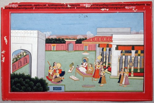 Quadro miniatura india antico - quadro,