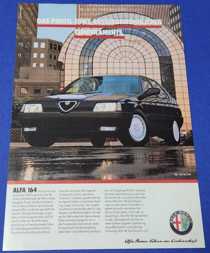 Alfa romeo 164 pubblicità - 164,