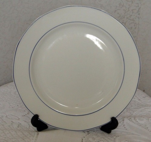 Piatto tondo bianco con bordo - piatto,