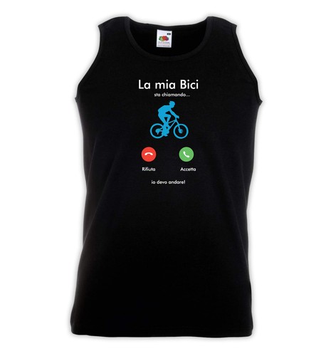 Canottiera uomo mia bici - canottiera,