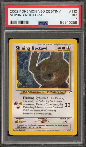 Pokemon shining noctowl neo - pokemon,