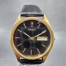 Seiko Watch Men 34mm Black