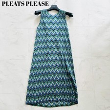 Abito senza maniche geometrico