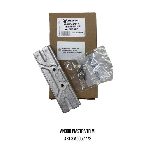 Anodo piastra trim - piastra, originale